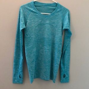 Lululemon, size 6, long sleeve shirt